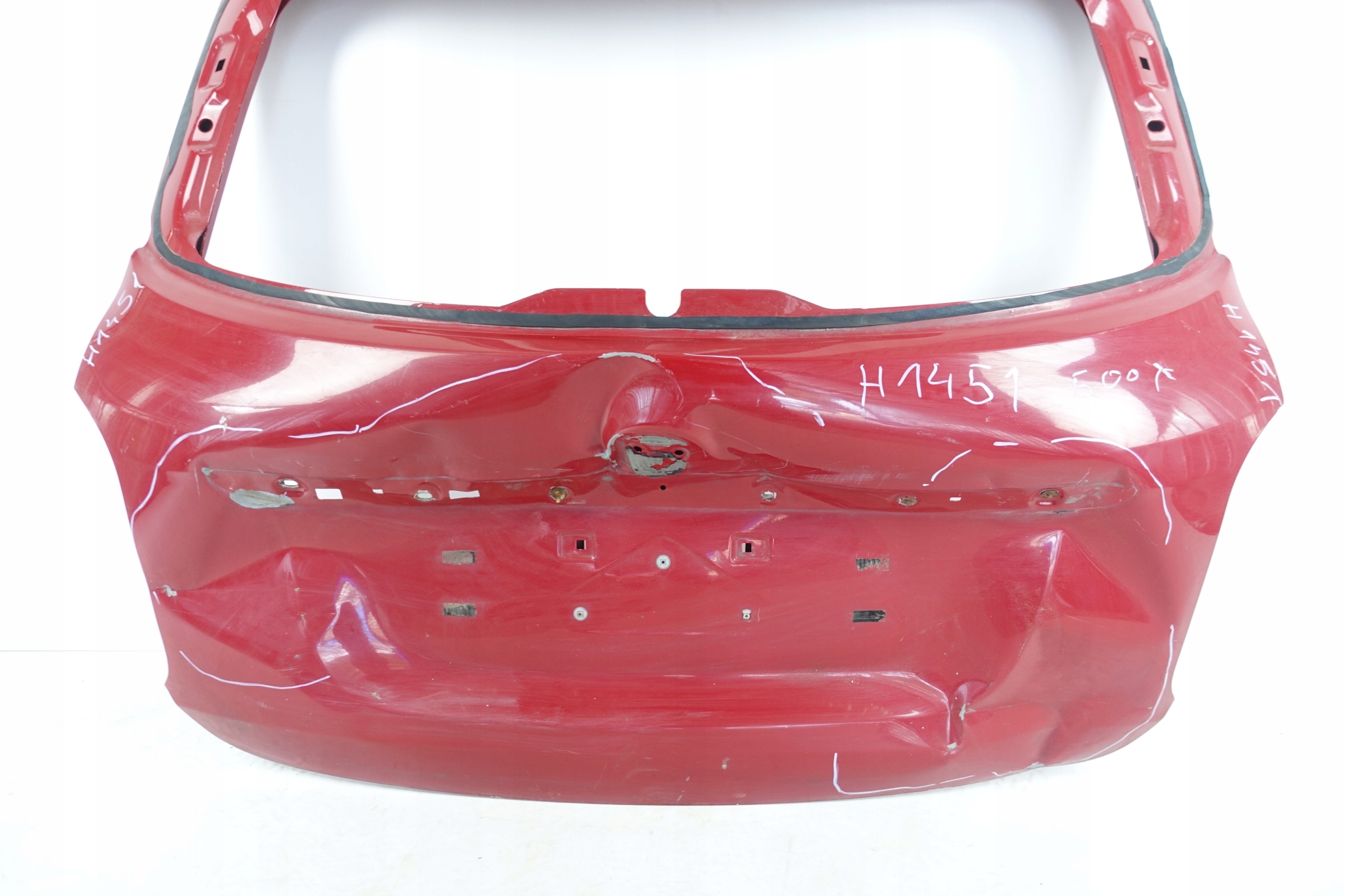 FIAT 500X 2014- trunk door cover boot rear part