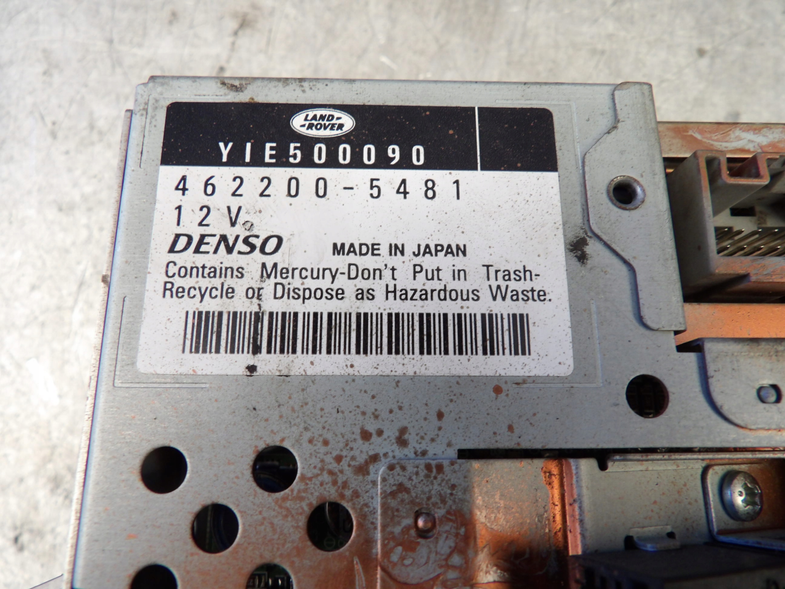 NAVIGATION LAND ROVER DISCOVERY III 4622005481