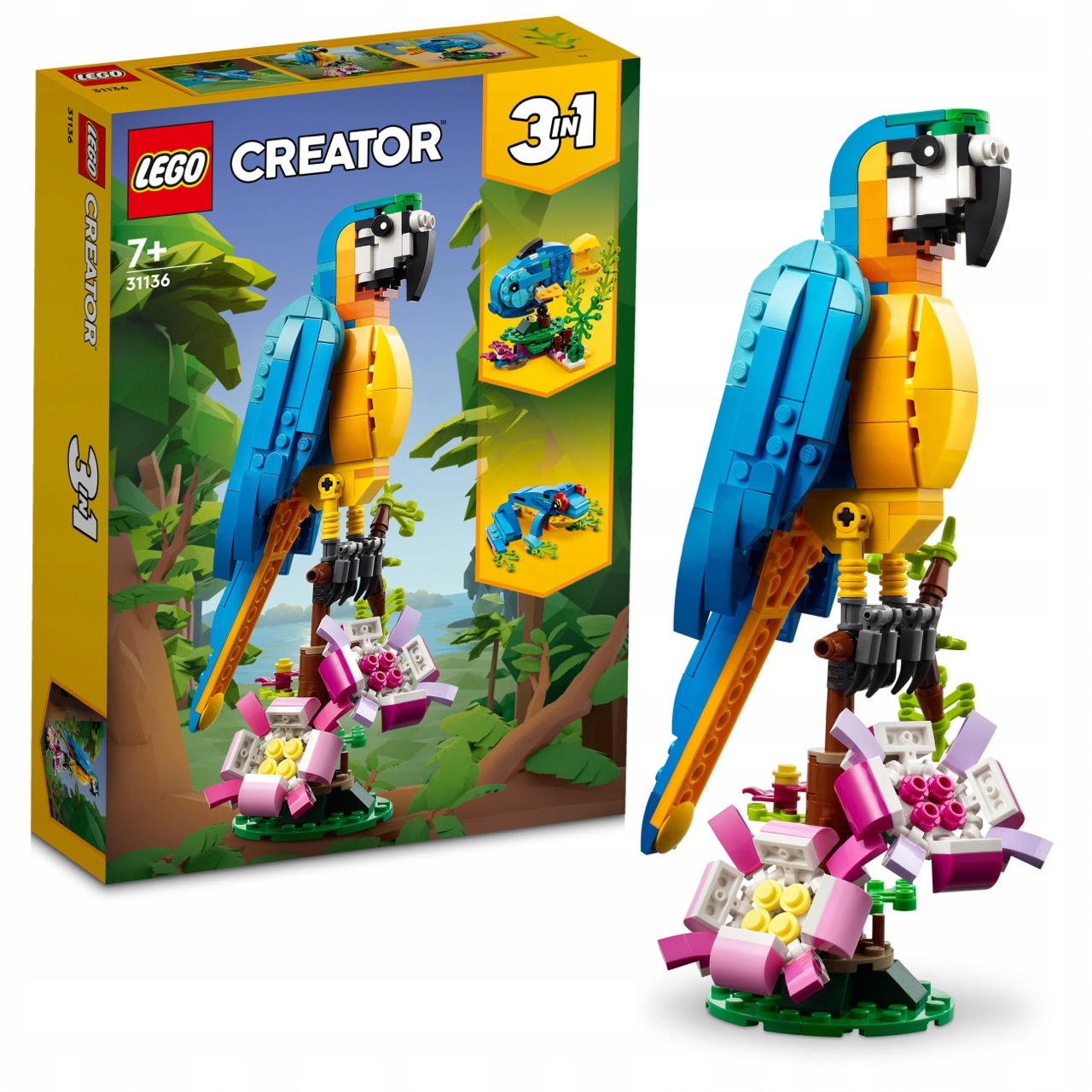 LEGO Creator 31136 Egzotyczna papuga
