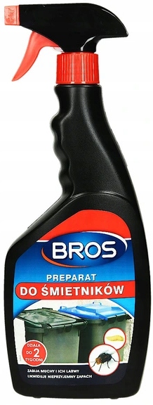 

Spray Preparat Do Śmietników Na Muchy Bros 500ml