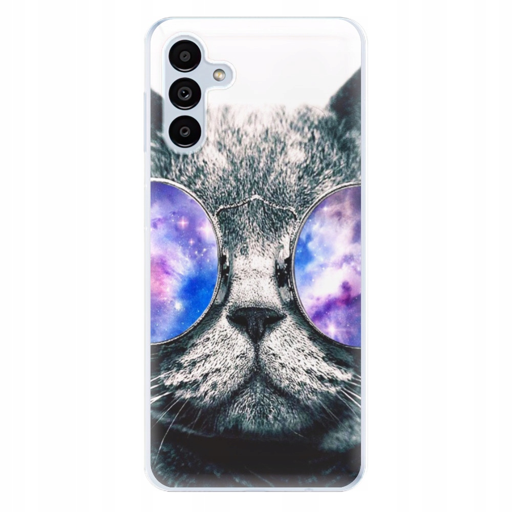 Silikonowe etui iSaprio Galaxy Cat do Samsung Galaxy A13 5G