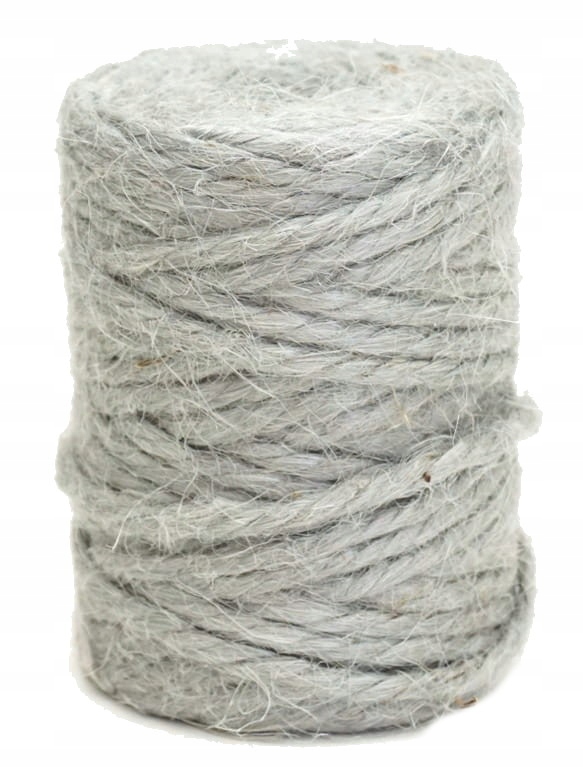 

Sznurek linka jutowa jutowy z juty 2mm 50g Szary