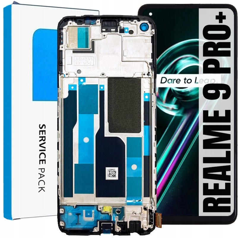 Displej Pro Realme 9 Pro Plus Originál Oem Obrazovka Rámeček