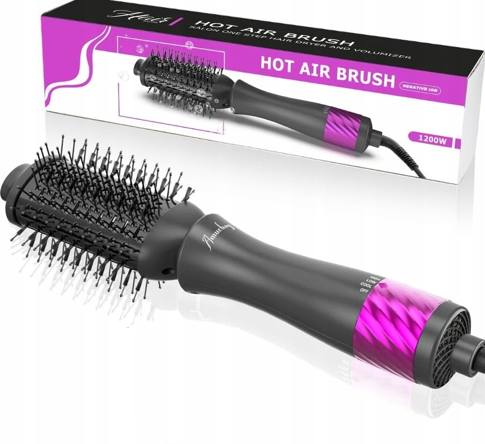 Sušička Kartáč na vlasy 4v1 Kulma Žehlička Na Vlasy 1200 W