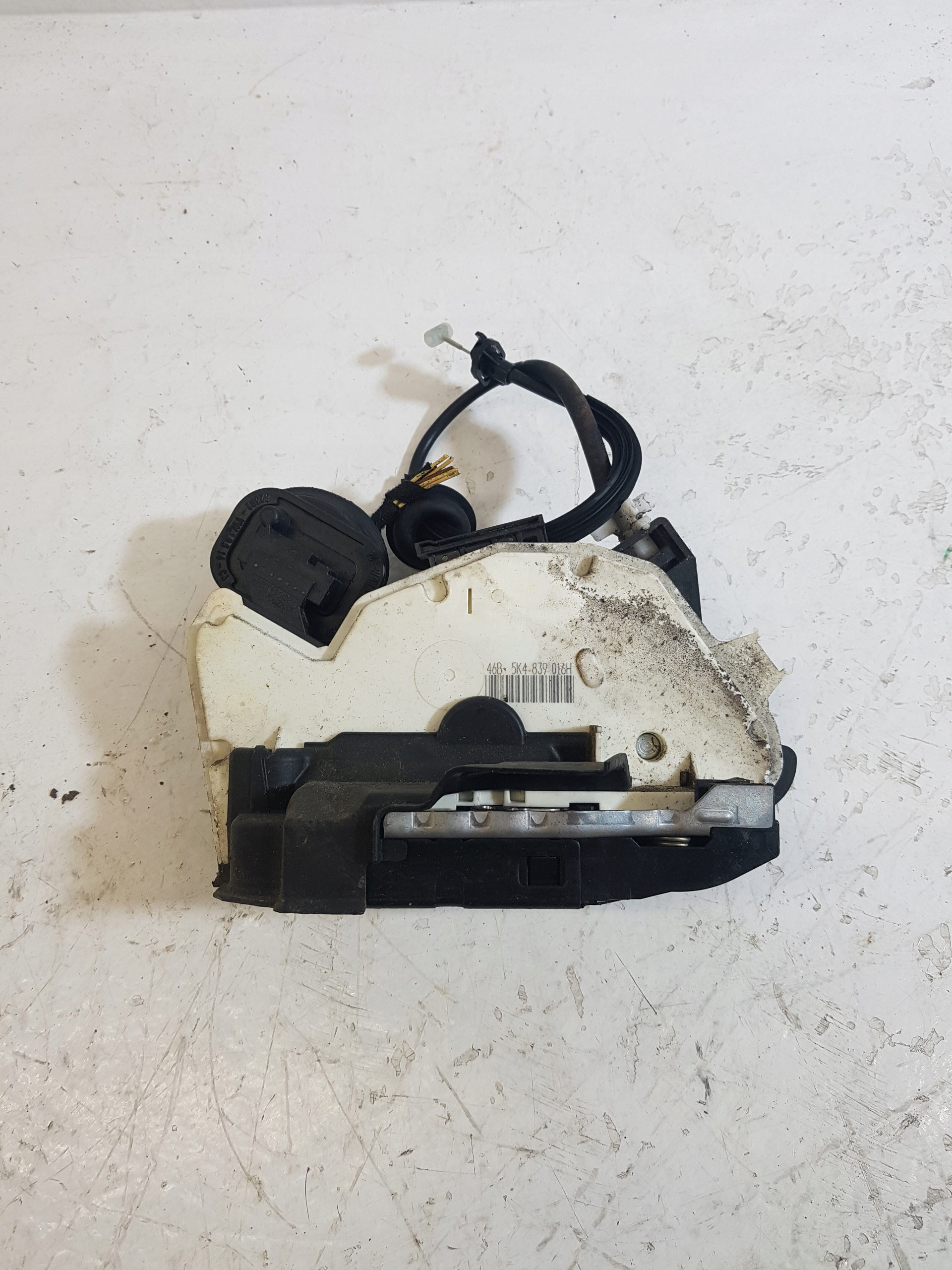 lock door CENTRALNY left rear part rear GOLF 6 5K4839016H