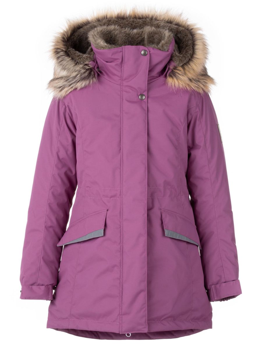 Kurtka/Parka ocieplana dla dziewczynki Ella liliowa Lenne, r. 158