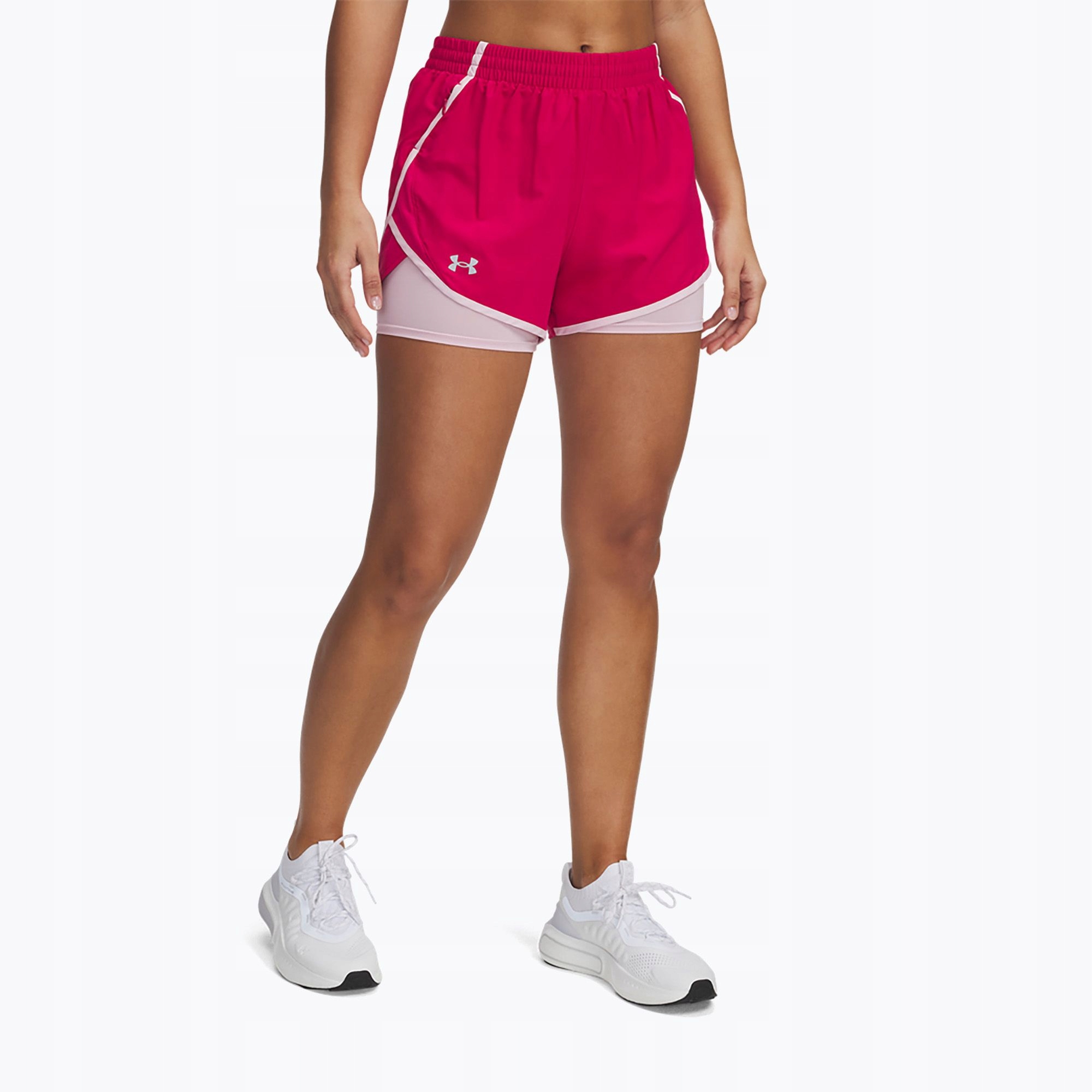 Spodenki Damskie Treningowe Under Armour Fly By 2-IN-2 XL
