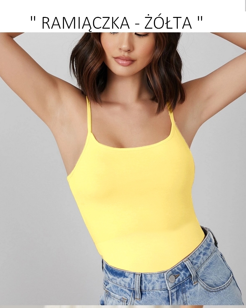 BLUZKA KOSZULKA TOP BAWEŁNIANY BAWEŁNIANA KOLORY na RAMIĄCZKACH # 2XL Marka Cottonik