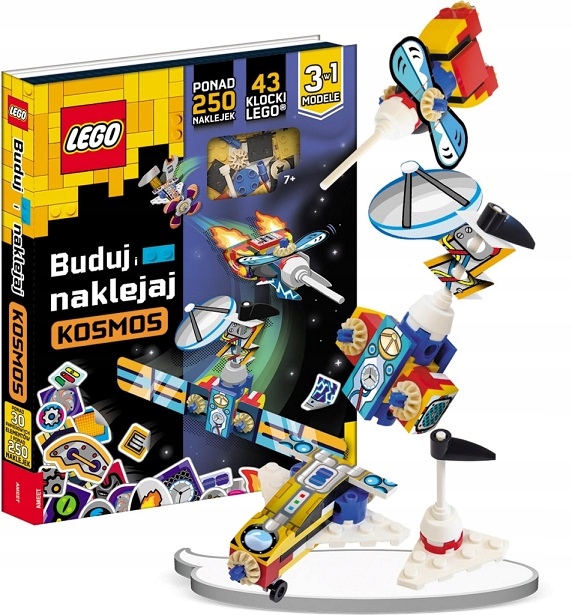 Lego Books Buduj I Naklejaj Kosmos