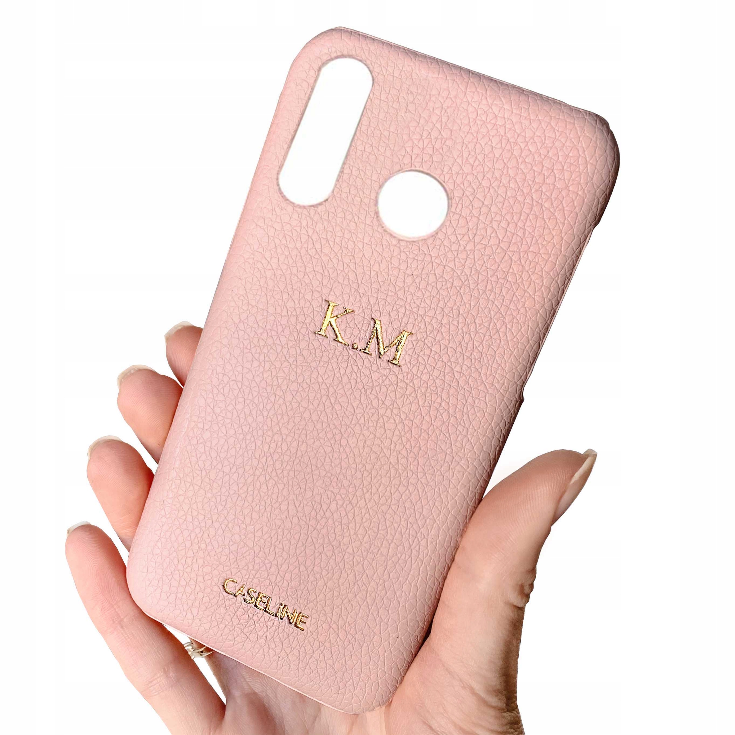 

Etui Monogram do Huawei P30 Lite róż + Szkło