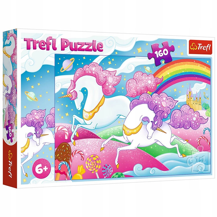 

Puzzle Trefl Galopujące jednorożce 160 elementów