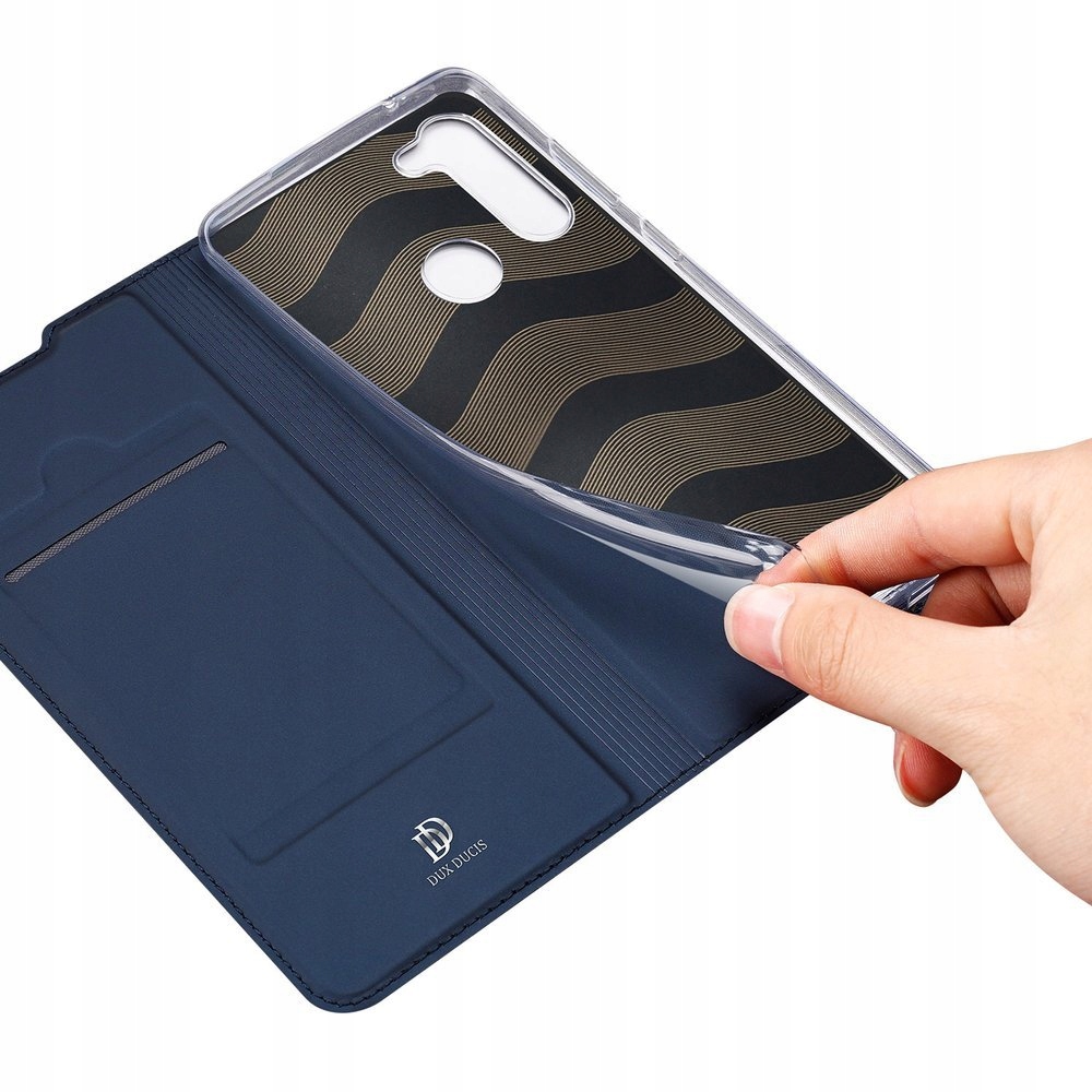 Etui DUX DUCIS + szkło do Motorola Moto G8 Blue Waga (z opakowaniem) 0.2 kg