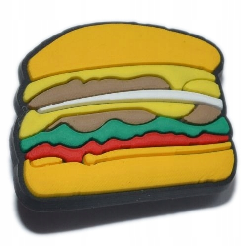 

Food - Przypinka do butów - Hamburger - 4303