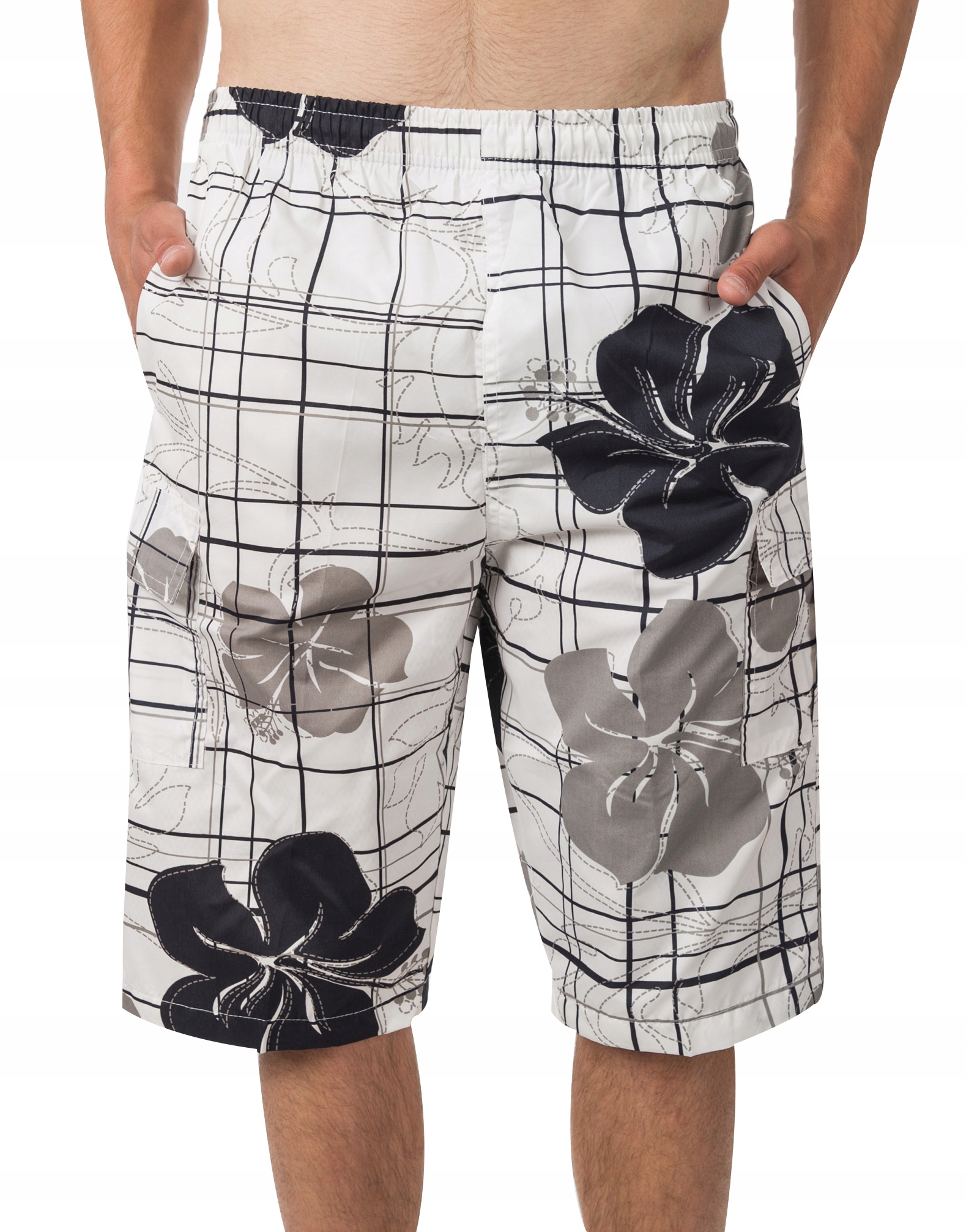

Spodenki Kąpielowe Plażowe Szorty Męskie 9913-5 XL
