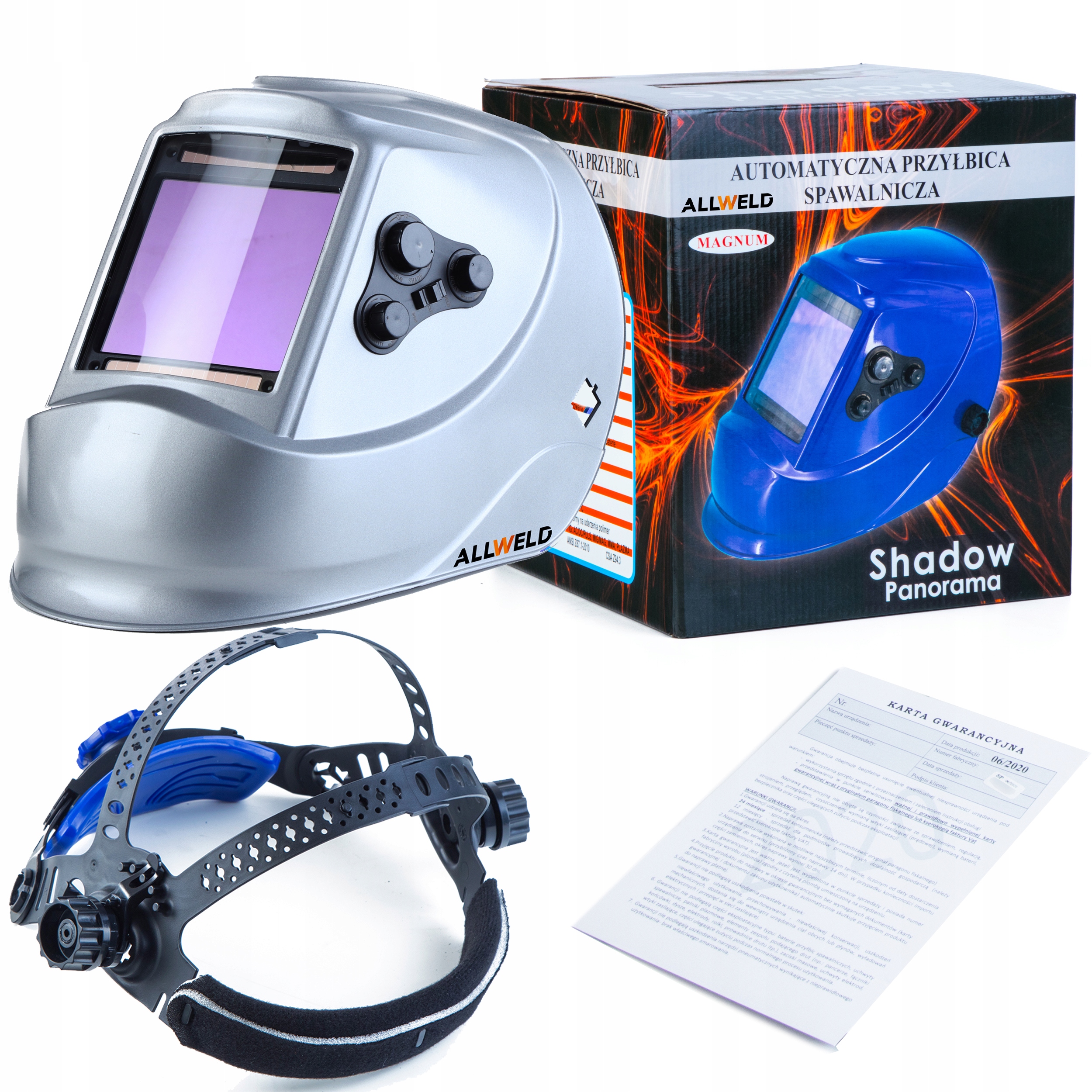 Svařovací přilba Magnum Samozatemňovací Automatická Panorama