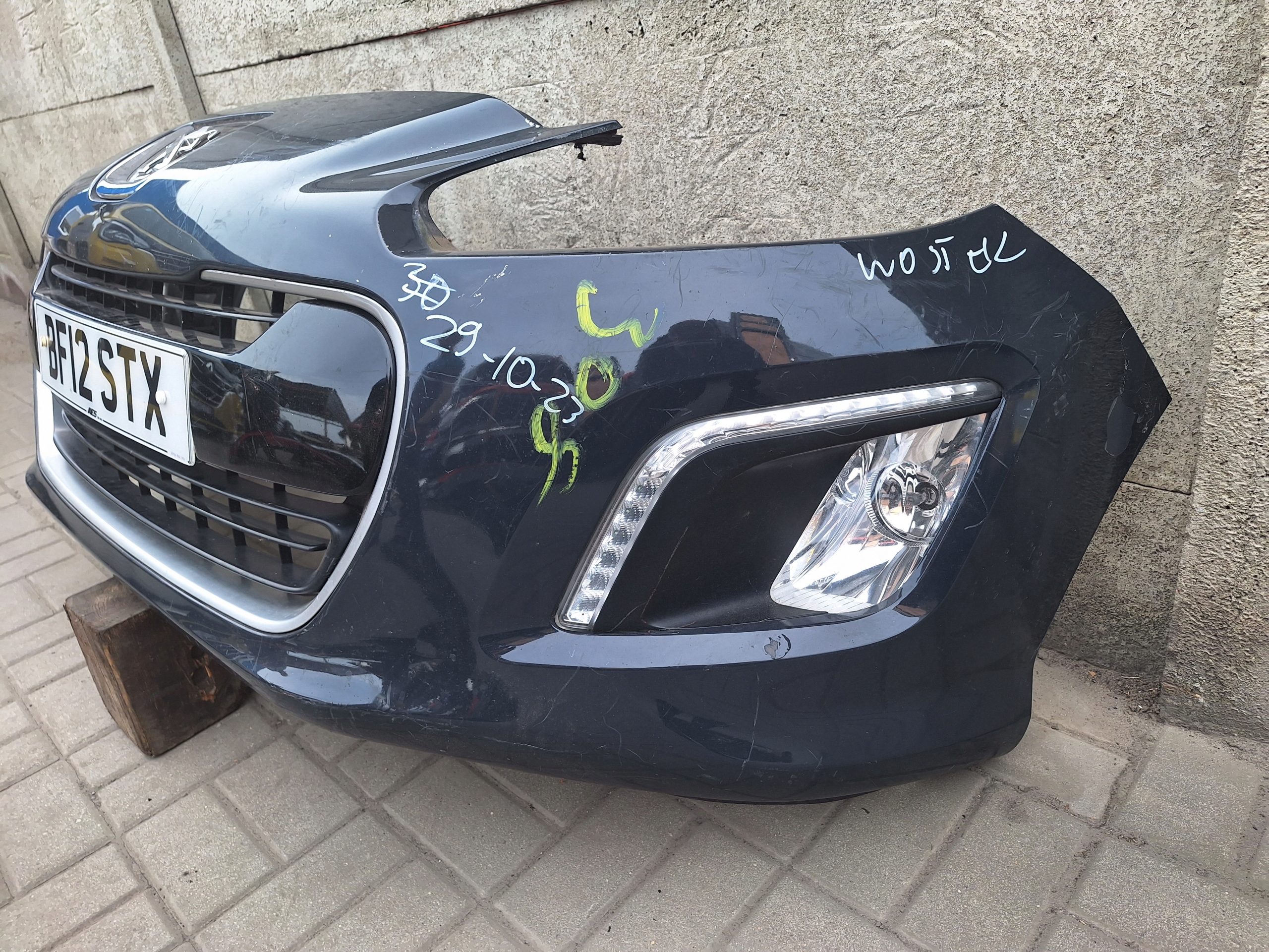 PEUGEOT 308 LIFT 11-13 bumper + LED