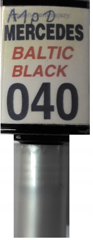 Mercedes 040 9040 Baltik Black Lakier Samochodowy Zaprawka Do Rys 10 ML Ara