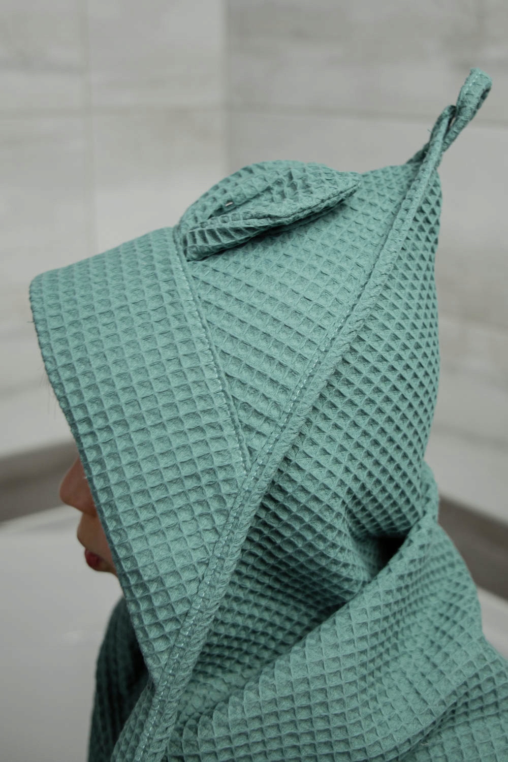 Ręcznik kąpielowy dla dzieci i niemowląt, Lepre Długość 75 cm