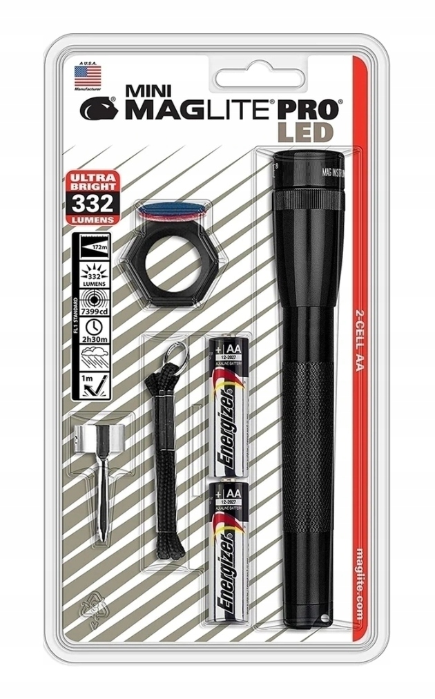 Latarka Maglite Mini Pro Led Aa Czarna SP2P01C