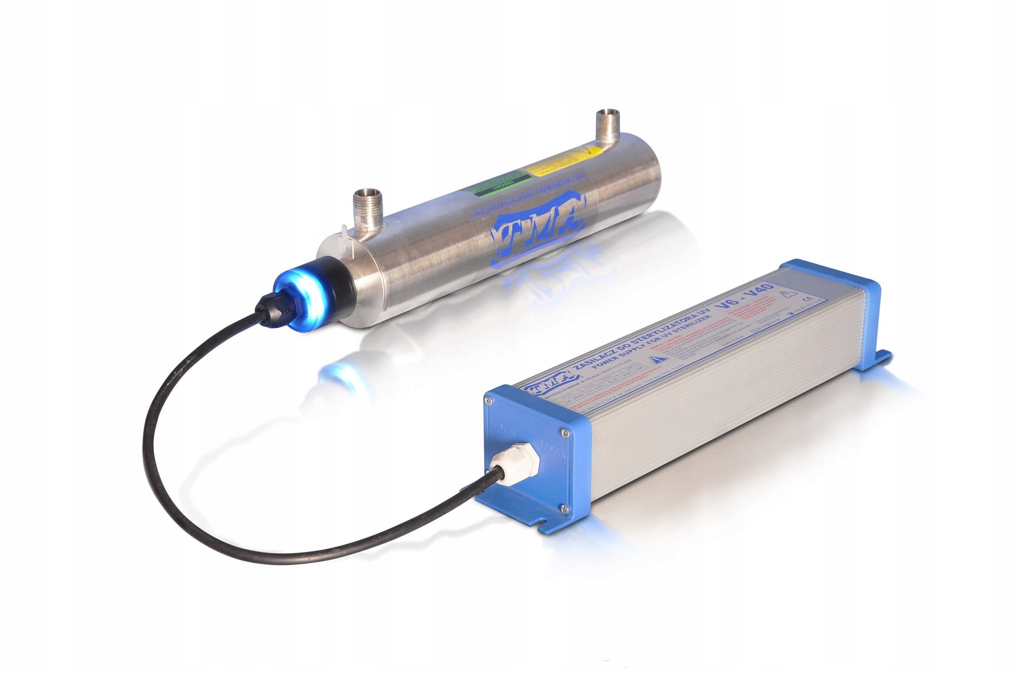 Uv sterilizátor Tma D2 (0,75 m3/h) baktericidní lampa pro dezinfekci vody