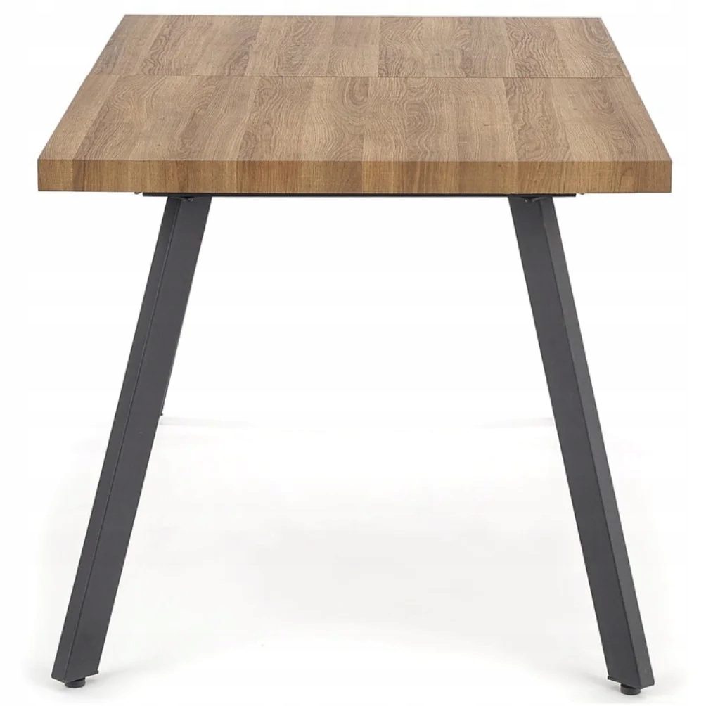 Industrialny Stół Rozkładany 140 BERLIN Orzechowy Głębokość mebla 85 cm