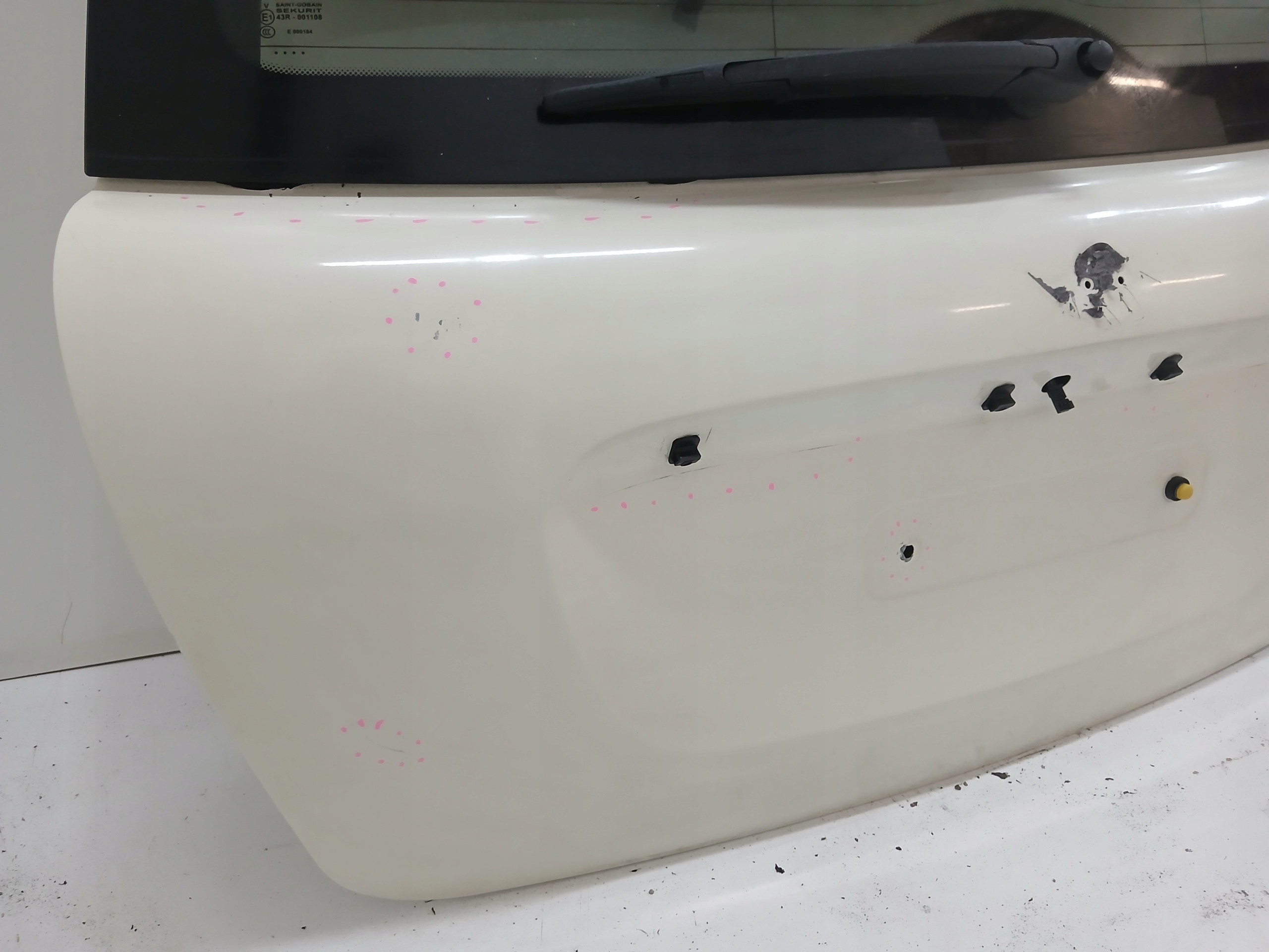 trunk door boot MINI R56 PEPPER WHITE