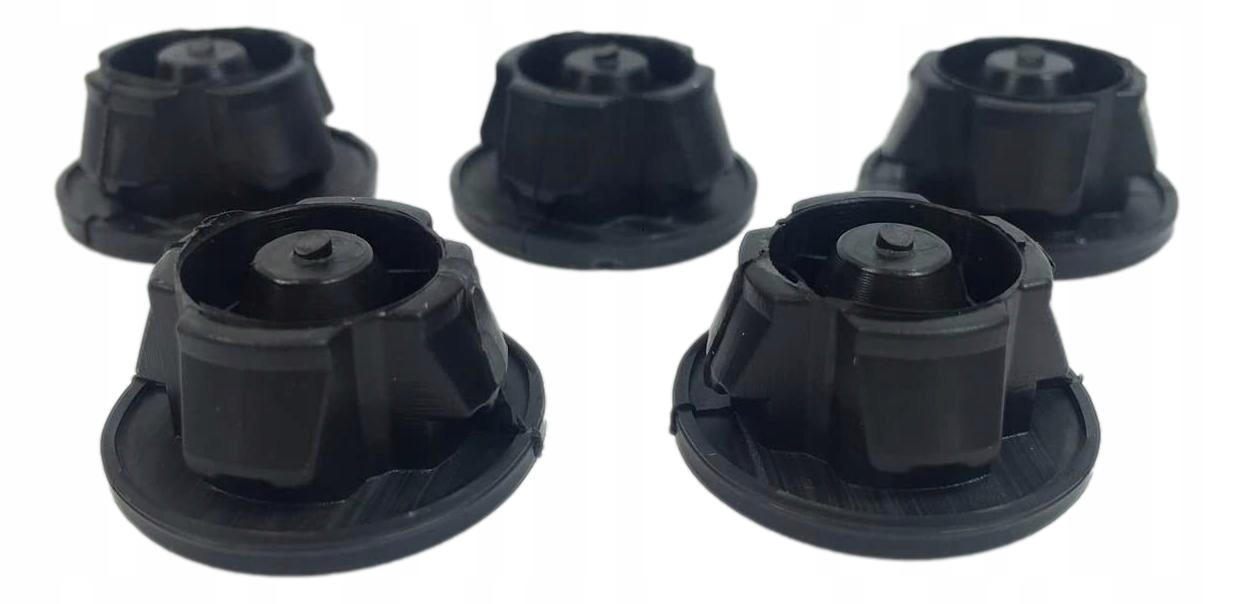 Mercedes Slk gumičky horního krytu motoru sada 5ks Oe