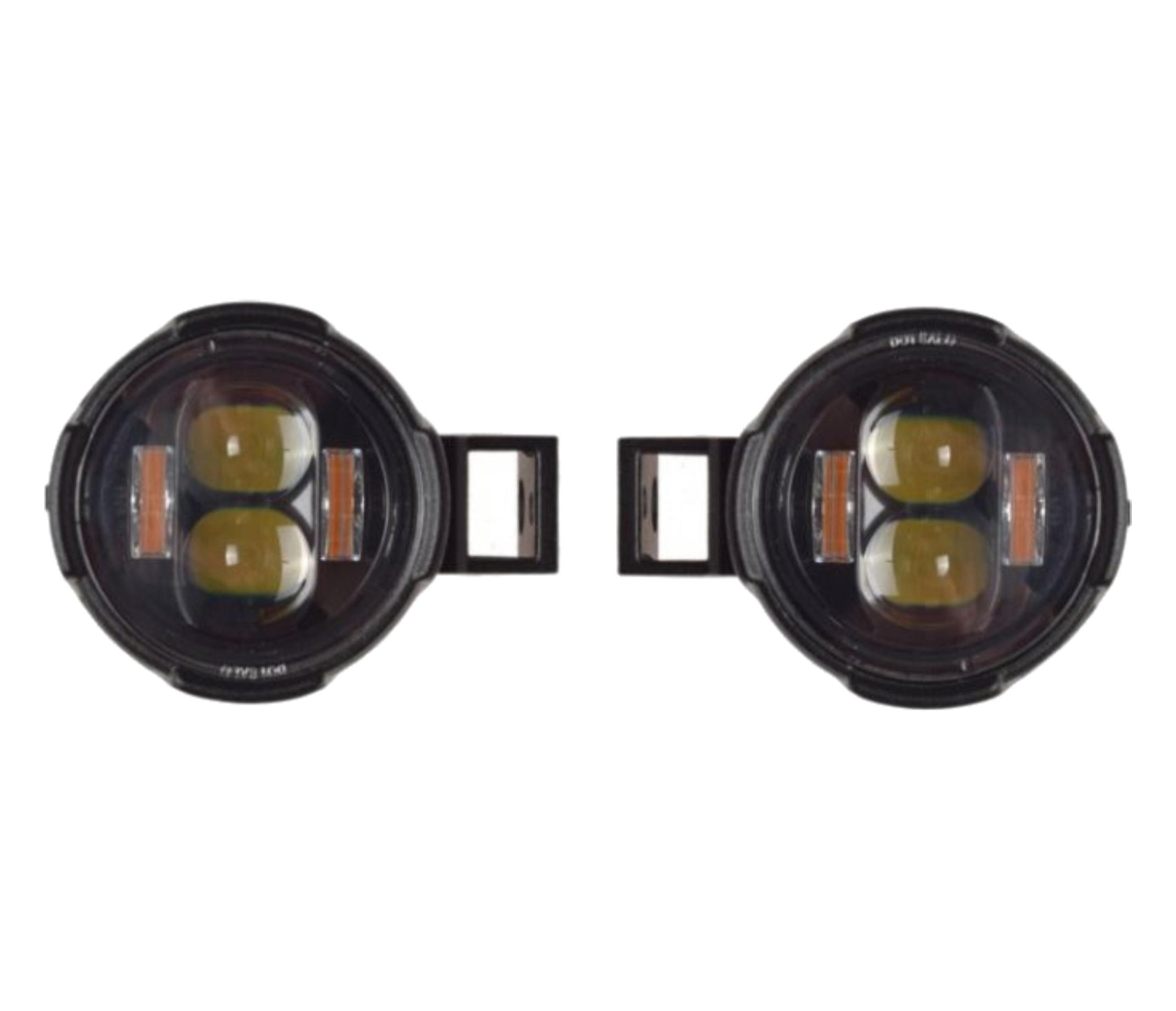2x Lampy Przeciwmgielne na Gmole Uchwyty Obejmy LED DC 8-80V / 6500K Białe Numer katalogowy części 9780753868904