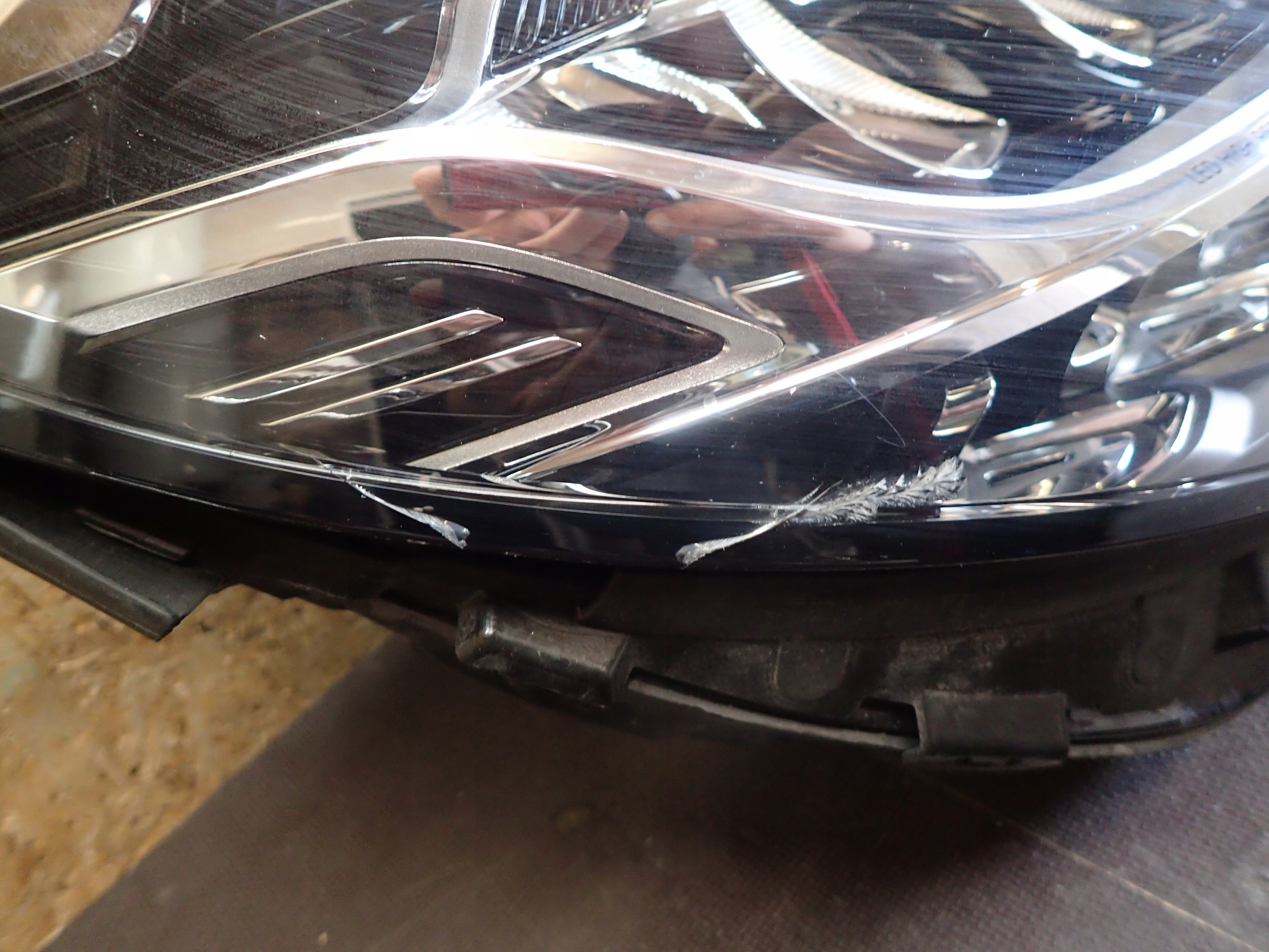 LIGHT FRONT RIGHT MERCEDES C KLASA W205 FULL LED