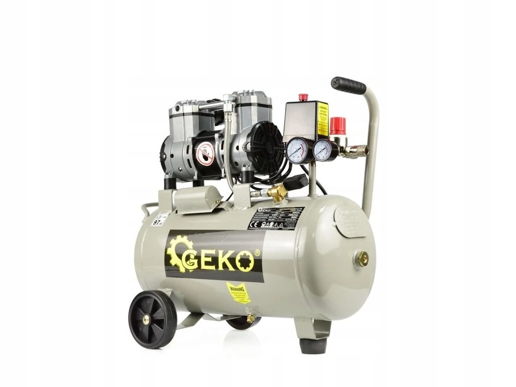 Kompresor 24l, 980W, bezolejový G80335