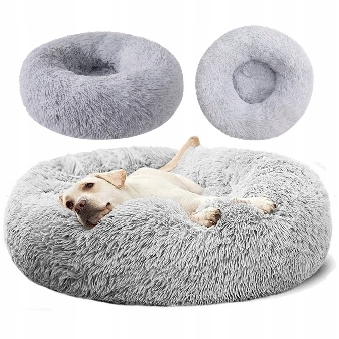 Levně XXL Pelíšek Pro Psa Kočku Plyšové kulaté 100 cm