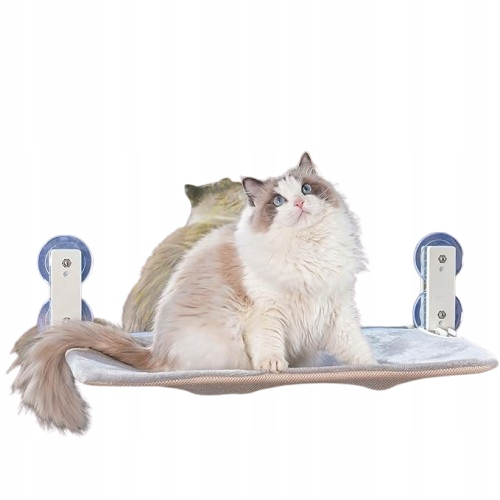 Levně Houpací Síť Pro Kočky Pro Skleněná Okna A Vnitřní Stěny Se 4 Přísavkami