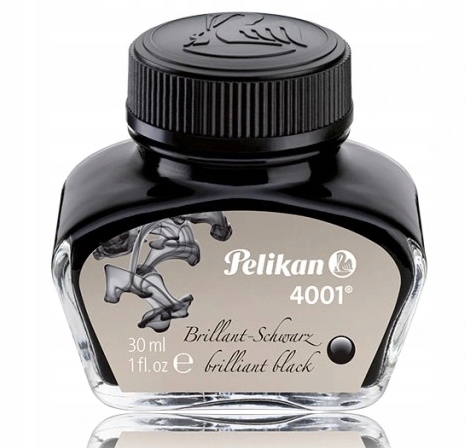 Pelikan, Atrament brylantowo-czarny, 30 ml