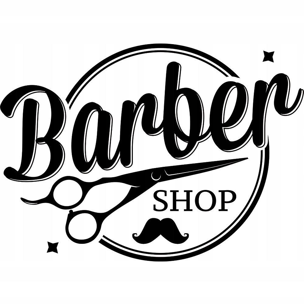 

Naklejka na ścianę Barber Shop Fryzjer 44x61