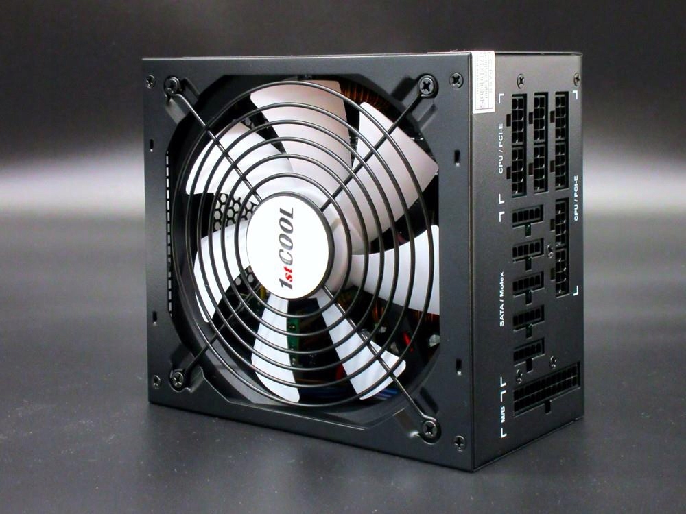 1stCOOL zdroj 700W White Storm 700, Apfc, 85+, modulární, Atx Ecp…