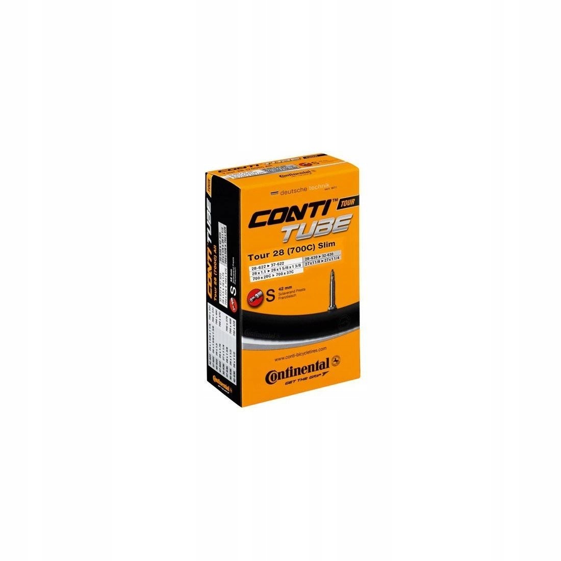 

Continental Tour 28 Slim Dętka wentyl presta 42mm