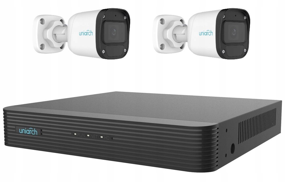 Uniarch by Uniview Kit Bullet 2x IPC-B122-APF28/ 1x NVR-108E2-P8