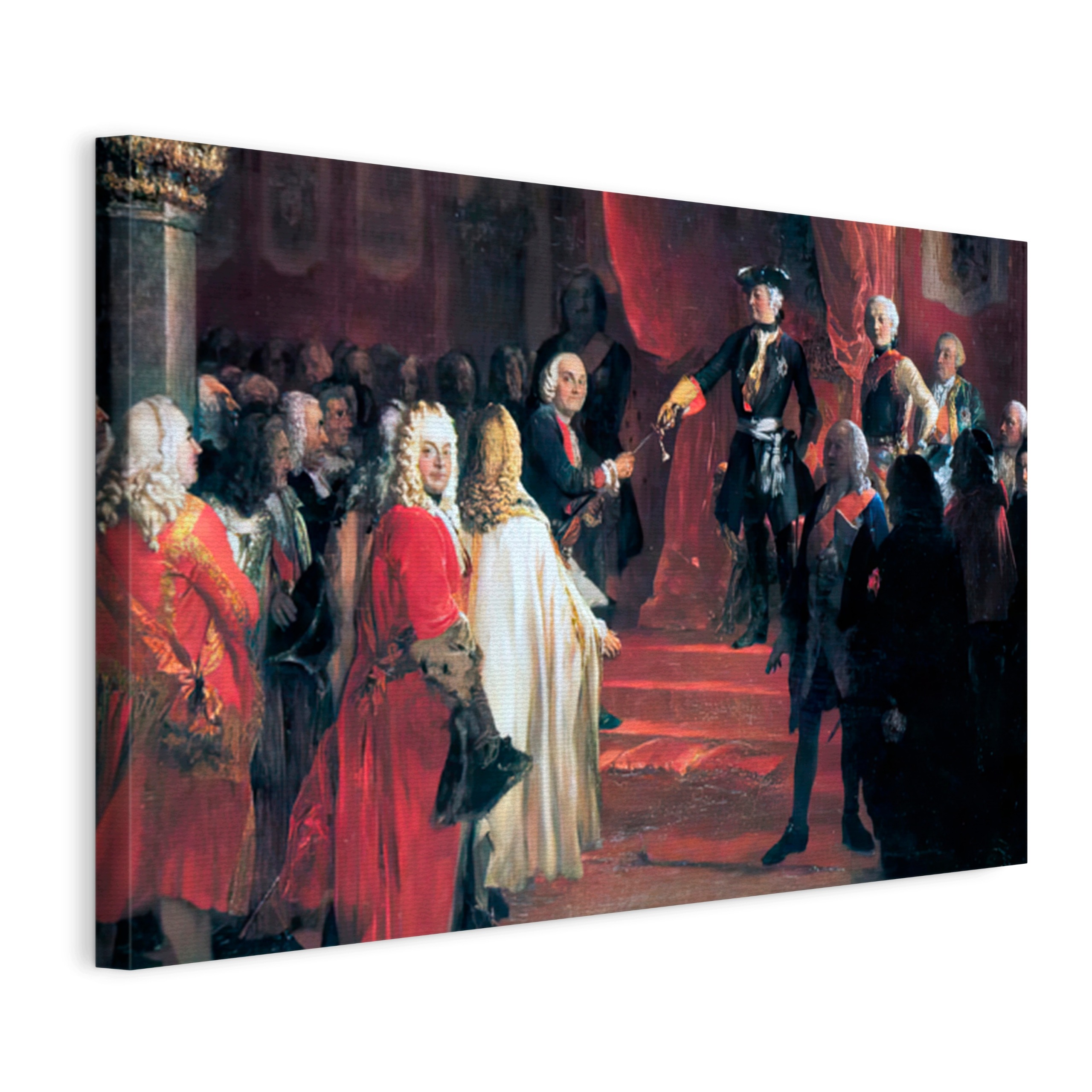 Obraz Na Plátně Adolph Von Menzel Pocta Slezskému Sejmu 45x30