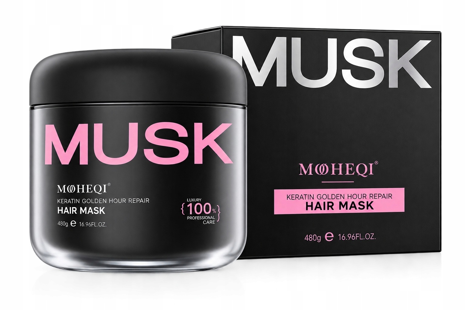 Mocheqi Keratin Golden Hour Repair Mask 480g