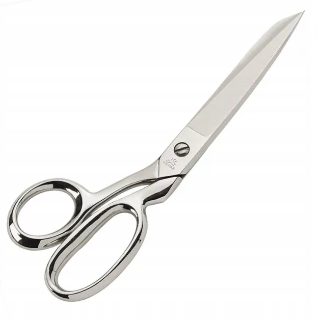 Klasické nůžky krejčovské nůžky pro leváky Premax poniklované kované