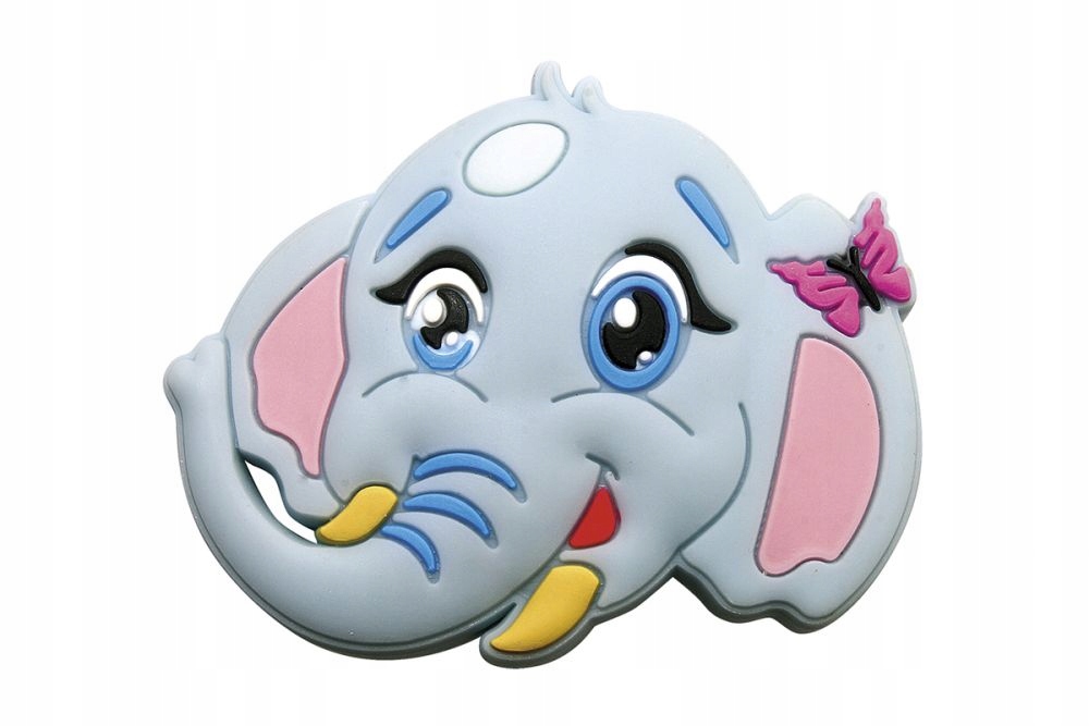 

Gałka Uchwyt meblowy dziecięcy gumowy słonik