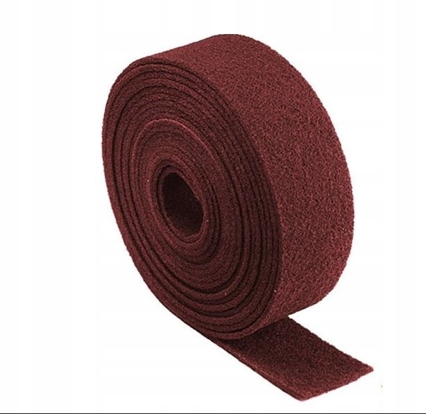 Indasa Nylon Web Rolka Włóknina Ścierna Czerwona P360-P400 10M