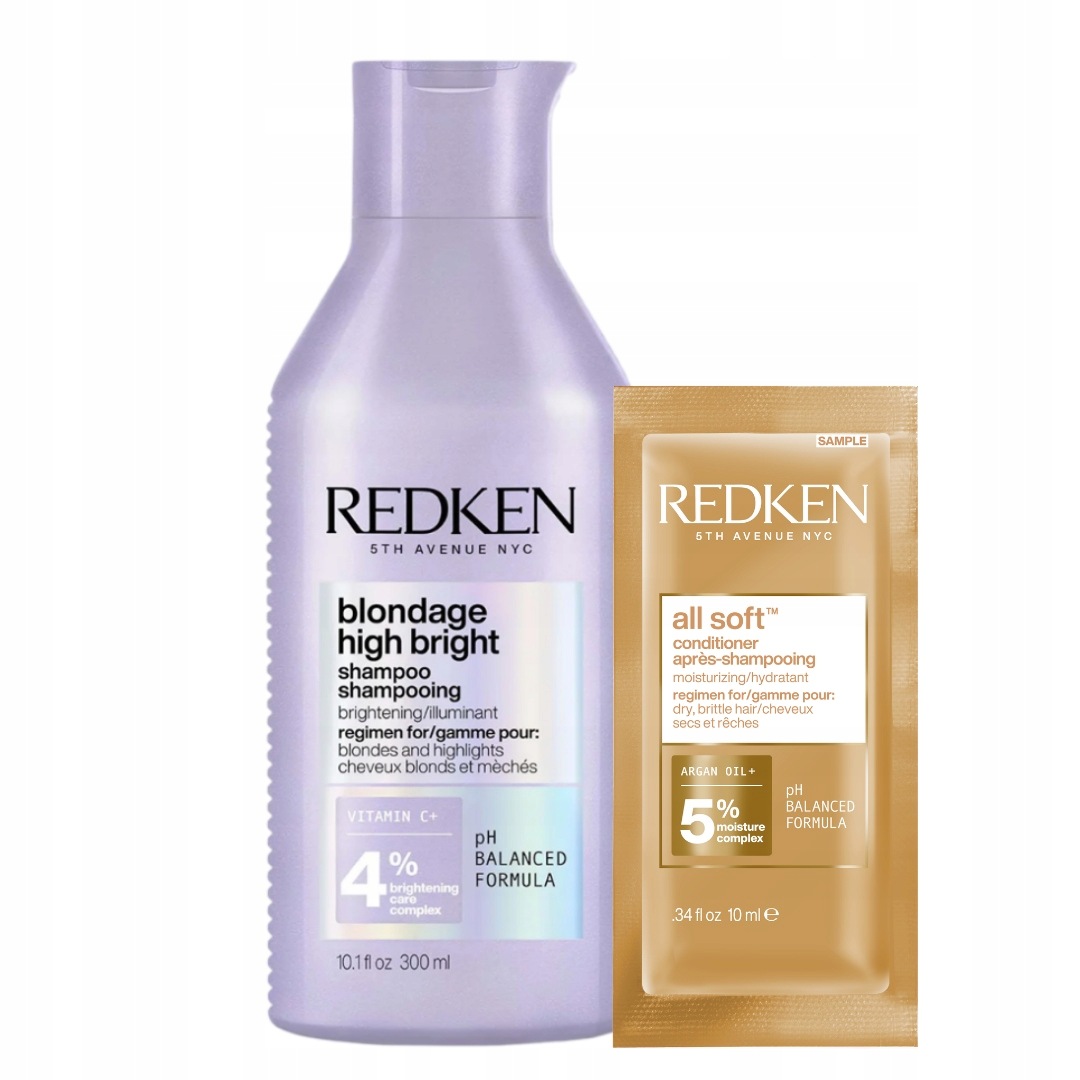 Redken Blondage High Bright szampon do włosów blond rozjaśnianych 300ml