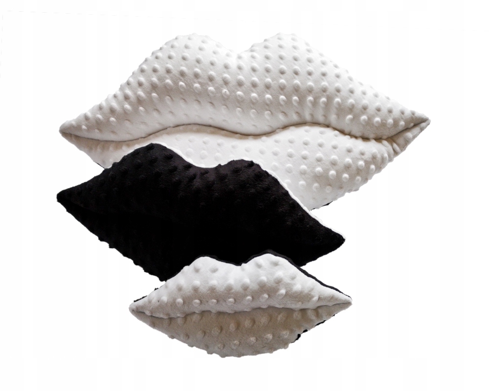 WALENTYNKI USTA PODUSZKA KOMPLET 2+1GRATIS PREZENT