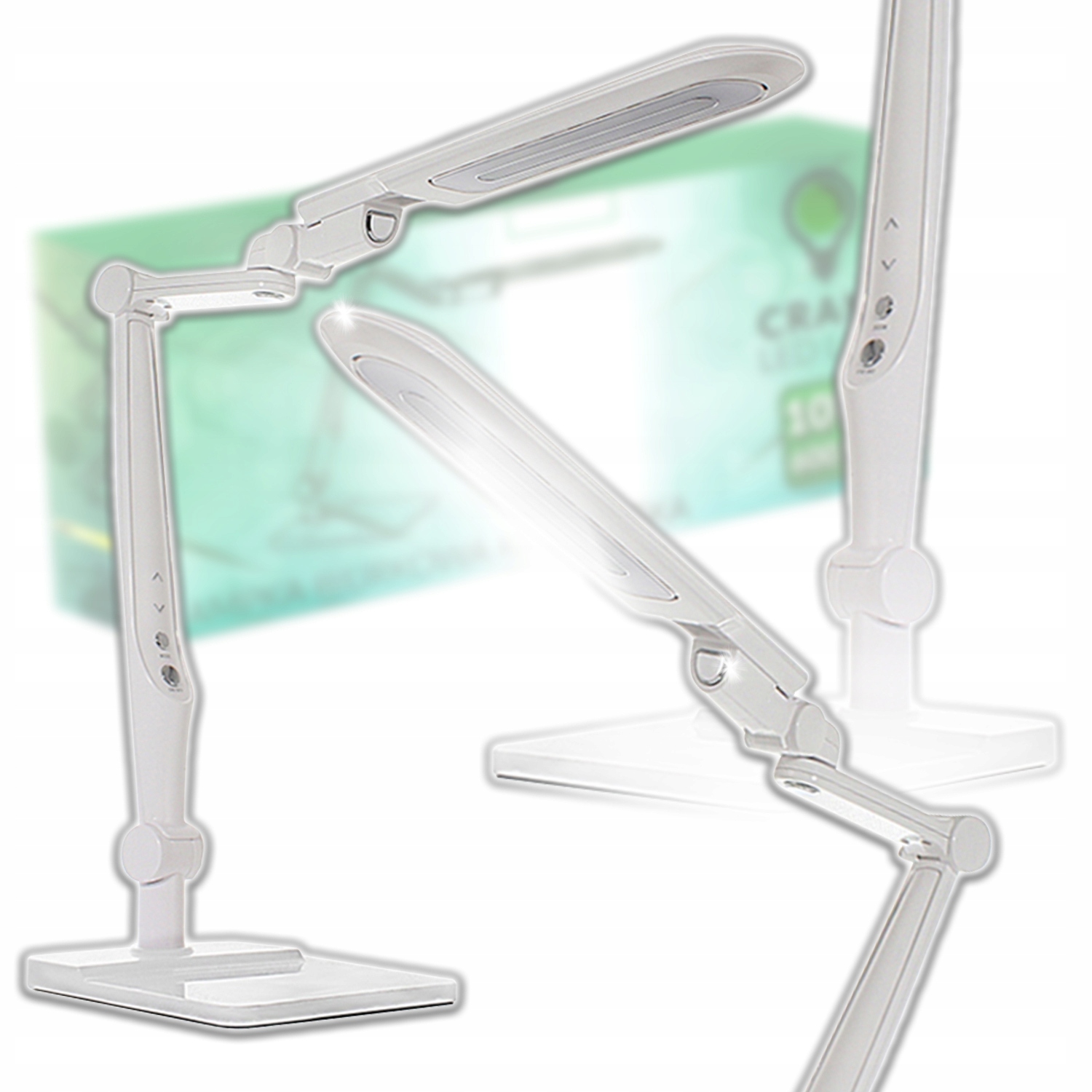 Regulovatelná Led Lampička 10W Stolní, Dotyková, Kreslicí, Pro Kancelář