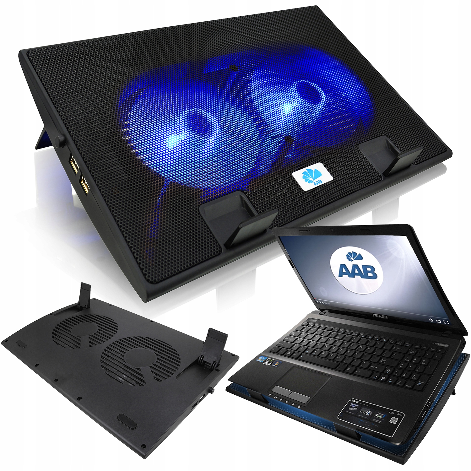 

Podstawka Podkładka Chłodząca Pod Laptop 15,4-17,3