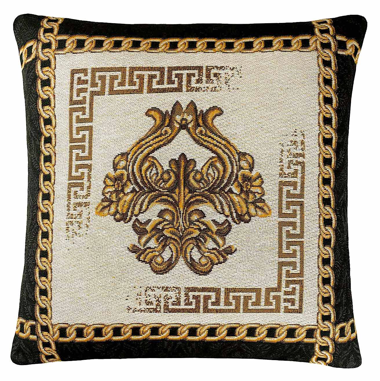 

Poszewka na poduszkę gobelin 45x45 wzór Versace 3