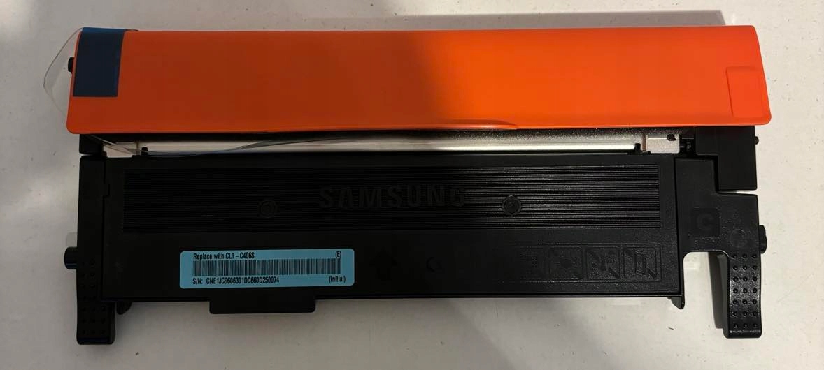 SAMSUNG TONER CLT-C406S SETUP CYAN ORYGINAŁ pusty 406