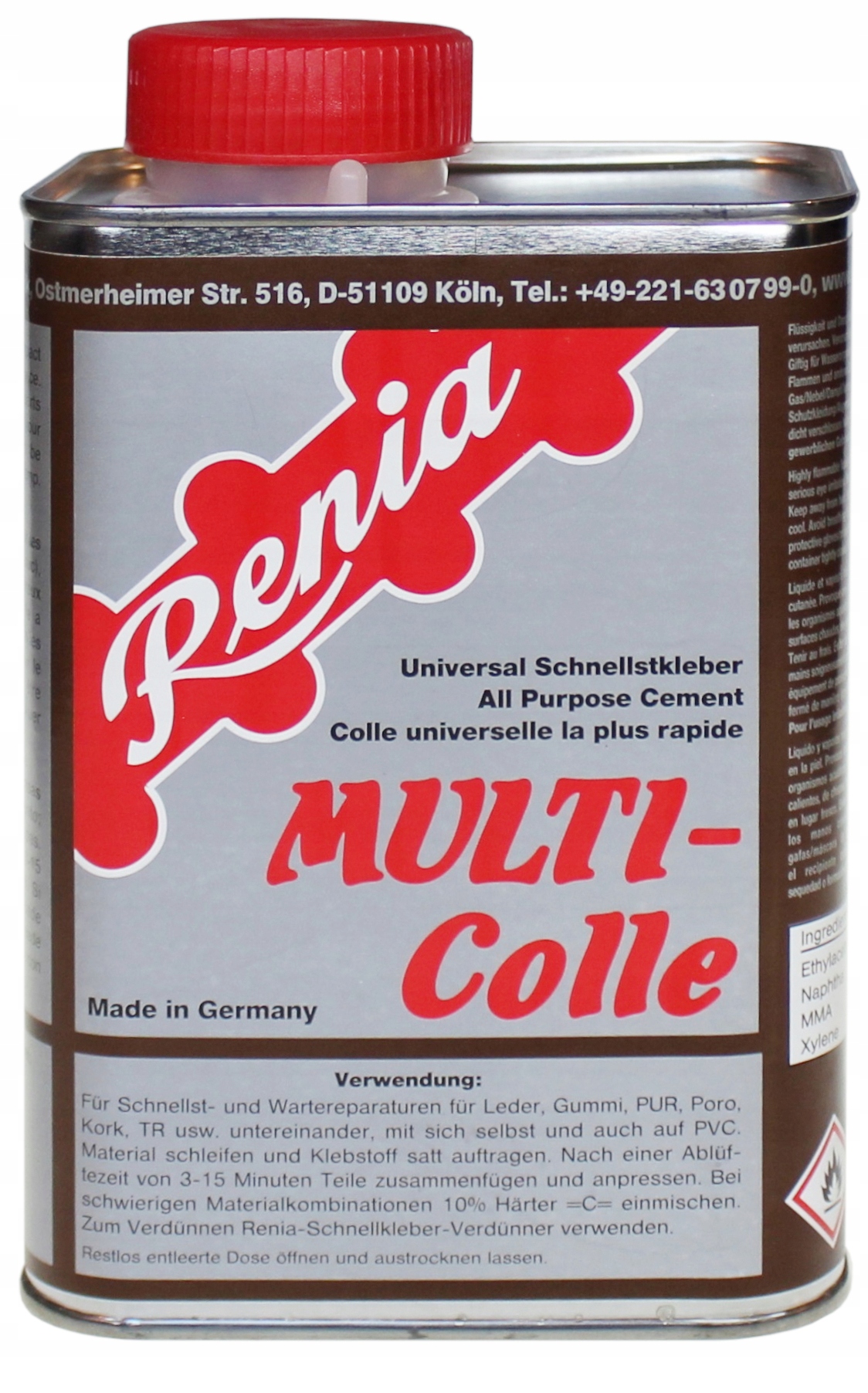 KLEJ RENIA MULTI-Colle POLICHLOROPRENOWY 0,85kg 1L