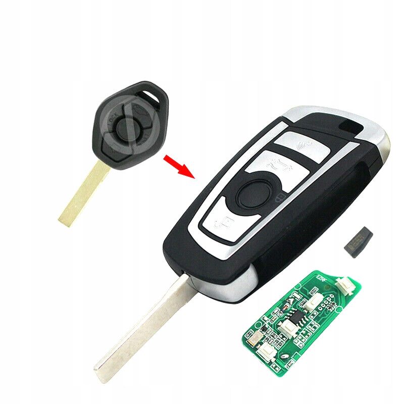 KLUCZ KLUCZYK PILOT BMW E38 E39 E46 E53 / 433 MHZ